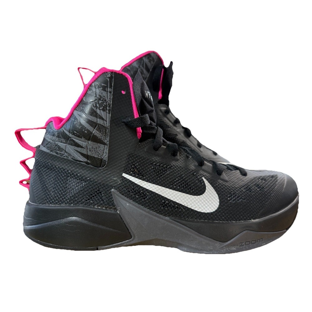 Nike Air Zoom Hyperfuse 2013 Black Men's Size 11.5 Basketball Shoes